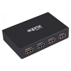 SPLITTER HDMI 4 PUERTOS 1080P APPROX  APPC31