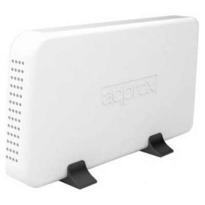 CAJA EXTERNA USB 3.5"" SATA BLANCO APPROX (Espera 4 dias)