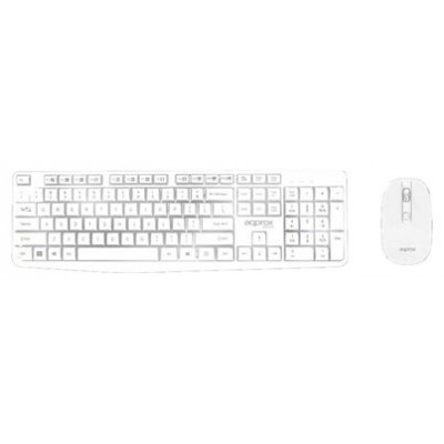 Pack Teclado Y Mouse Wireless Approx Mx335w 2.4ghz Usb