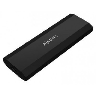 AISENS - CAJA EXTERNA M.2 (NGFF) ASM2-017B SATA/NVME A USB3.1 GEN2, NEGRA