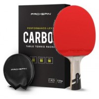 PALA DE PING PONG PRO-SPIN PREMIUM FIBRA DE CARBONO