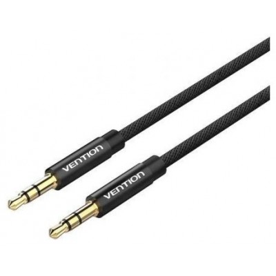 CABLE AUDIO ESTEREO JACK 3.5/M JACK 3.5/M 1.5 M NEGRO VENTION (Espera 4 dias)