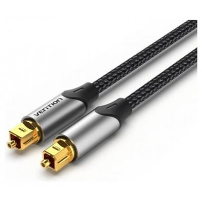 CABLE DE AUDIO DE FIBRA OPTICA 3 M GRIS VENTION (Espera 4 dias)