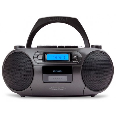 Radio Cd Bluetooth Portable Aiwa Boombox Bbtu-550