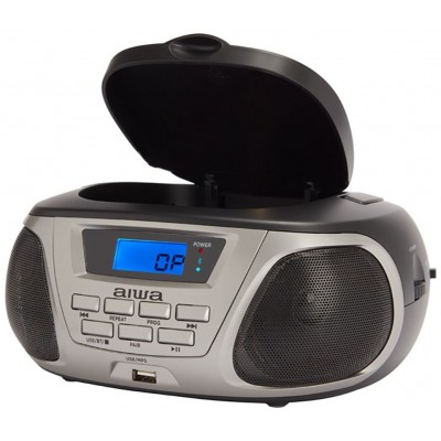 Radio Cd Bluetooth Portable Aiwa Boombox Bbtu-300