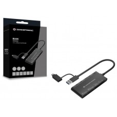 Card Reader Externo Usb-c/ Usb-a 7en1 Conceptronic