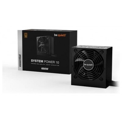 FUENTE ALIMENTACION BEQUIET SYSTEM POWER 10 650W ATX 80+ BRONZE