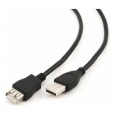 CABLE USB 3GO USB2.0 A/M - USB2.0 A/H 2,0M NEGRO (Espera 4 dias)