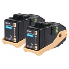 Epson Aculaser C9300 Toner Cian (Pack 2)