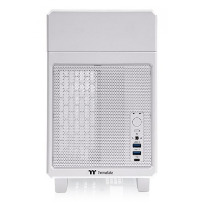 CAJA THERMALTAKE TR100 MINI-ITX USB 3.2 Type-C x 1 USB 3.0 x 2 SN FUENTE BLANCO