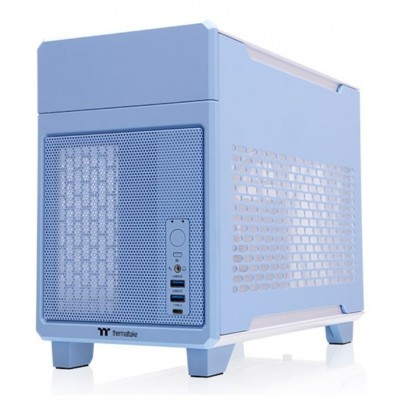 CAJA THERMALTAKE TR100 MINI-ITX USB 3.2 C x 1 USB 3.0 x 2 SN FUENTE AZUL