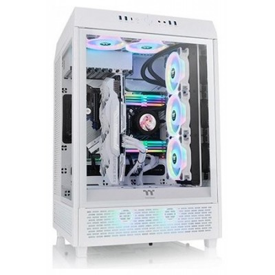 CAJA THERMALTAKE THE TOWER 500 E-ATX 2XUSB 3.2 SIN FUENTE BLANCO