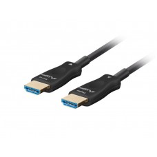 CABLE HDMI AOC LANBERG V2.1 M/M OPTICO ACTIVO 8K60HZ 20M NEGRO