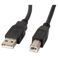 CABLE IMPRESORA LANBERG USB MACHO/USB MACHO 1.8M NEGRO