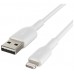 Belkin CAA001BT3MWH cable de conector Lightning 3 m Blanco (Espera 4 dias)