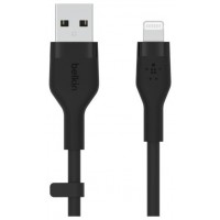 CABLE BELKIN CAA008BT1MBK USB-A A LIGHTNING SILICONA