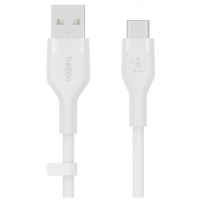 Belkin BOOST↑CHARGE Flex cable USB 2 m USB 2.0 USB C Blanco (Espera 4 dias)