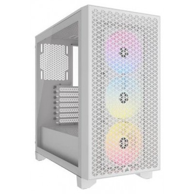 CAJA CORSAIR 3000D RGB AIRFLOW MID-TOWER BLANCA CC-9011256-WW (Espera 4 dias)