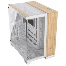 CAJA SEMITORRE ATX 6500X TG WHITE/BAMBOO WOOD CORSAIR (Espera 4 dias)