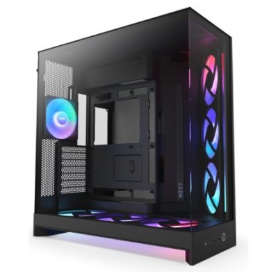 NZXT H9 Flow RGB+ Midi Tower Negro (Espera 4 dias)