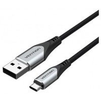 CABLE USB 2.0 A MICRO USB 2 M GRIS VENTION (Espera 4 dias)