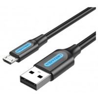 CABLE USB 2.0 A MICRO USB 1 M NEGRO VENTION (Espera 4 dias)