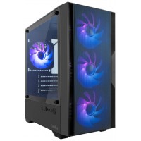 CAJA SOBREMESA MICROATX GM220 MPFUSION NEGRO COOLBOX (Espera 4 dias)