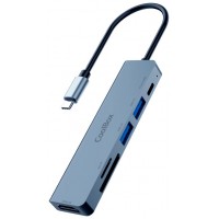 MINI DOCK C61 USB-C (2xUSB3.2/HDMI 4K/USB-C PD/1SD-MICROSD) COOLBOX (Espera 4 dias)