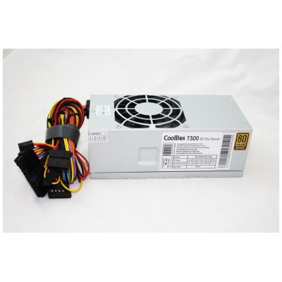 FUENTE ALIMENTACION TFX 300W COOLBOX 300T 80 PLUS