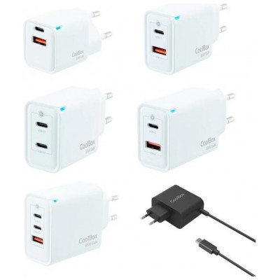 COOLBOX PACK 18 CARGADORES GAN + EXPOSITOR