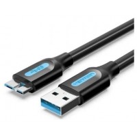 CABLE USB 3.0 A MICRO USB 0.5 M NEGRO VENTION (Espera 4 dias)