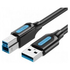 CABLE USB 2.0 IMPRESORA TIPO USB A/M-B/M 5 M NEGRO VENTION (Espera 4 dias)