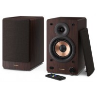 Sharp BOOKSHELF SPEAKERS De 2 vías Marrón Inalámbrico y alámbrico 60 W (Espera 4 dias)