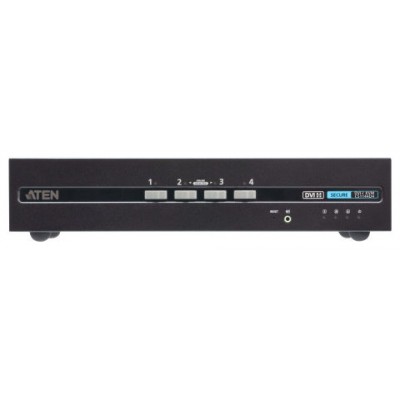 ATEN Switch KVM de seguridad avanzada DVI dual display USB de 4 puertos (compatible con PSD PP v4.0) (Espera 4 dias)