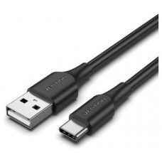 CABLE USB-C A USB-A 25 CM NEGRO VENTION (Espera 4 dias)