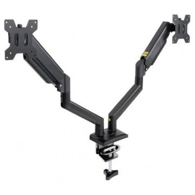 Tooq Soporte mesa DB1434TNR-B 2 brazos 13-34"