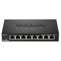 SWITCH D-LINK  8P DGS-108/E 10/100/1000 METAL SOHO