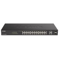 D-Link - DGS-1100-26MPV2 Switch 26xPoE+ 2xSFP/Combo -