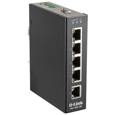 D-Link DIS-100E-5W Switch Industrial 5x10/100Mbps