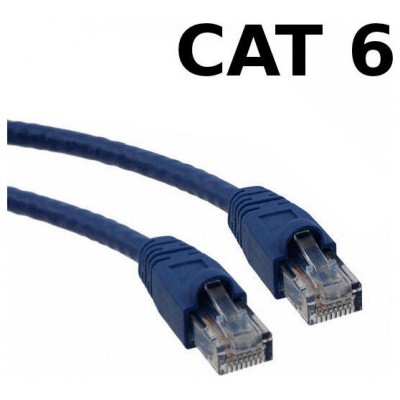 - Cable de red CAT. 6e UTP AWG24 100% cobre