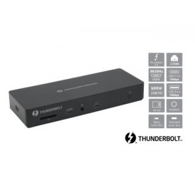 DOCKING USB-C 13-in-1 CONCEPTRONIC 1xHDM 2xTHUNDERBOLT