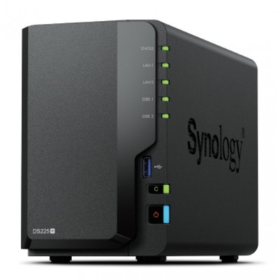 Synology DS225+ NAS 2Bay DiskStation 1x2.5Gb 1xGb
