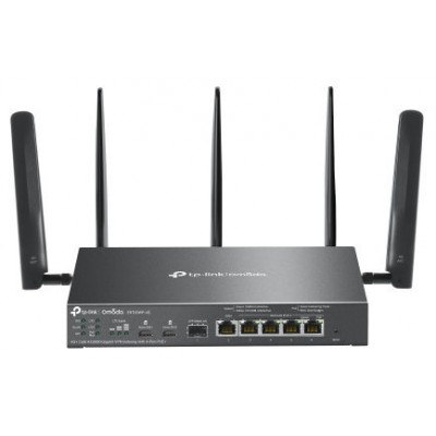 TP-Link ER706WP-4G router inalámbrico Gigabit Ethernet Doble banda (2,4 GHz / 5 GHz) Negro (Espera 4 dias)