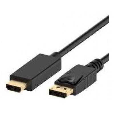 Ewent EC1433 adaptador de cable de v&iacute;deo 5 m DisplayPort HDMI tipo A (Est&aacute;ndar) Negro (Espera 4 dias)
