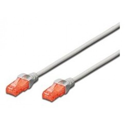 Ewent EW-6U-100 cable de red Gris 10 m Cat6 U/UTP (UTP) (Espera 4 dias)