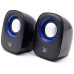 CONJUNTO DE ALTAVOCES EWENT 2.0 5 W RMS CONTROL DE VOLUMEN USB NEGRO