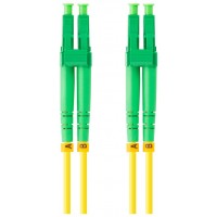 CABLE DE FIBRAOPTICA LANBERG 2M MONO LC/APC-LC/APC DUPLEX G657A1 LSZH AMARILL