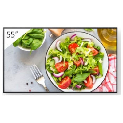 Sony FW-55BZ35L pantalla de señalización Pantalla plana para señalización digital 139,7 cm (55") LCD Wifi 550 cd / m² 4K Ultra HD Negro Android 24/7 (Espera 4 dias)