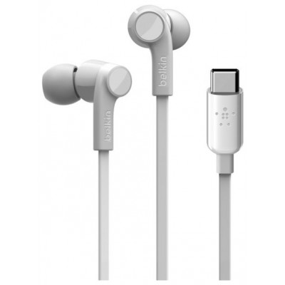 Headset Intrauditivo Usb-c Belkin G3h0002btwht