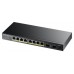 Zyxel GS1100-10HP No administrado Gigabit Ethernet (10/100/1000) Energía sobre Ethernet (PoE) 1U Negro (Espera 4 dias)